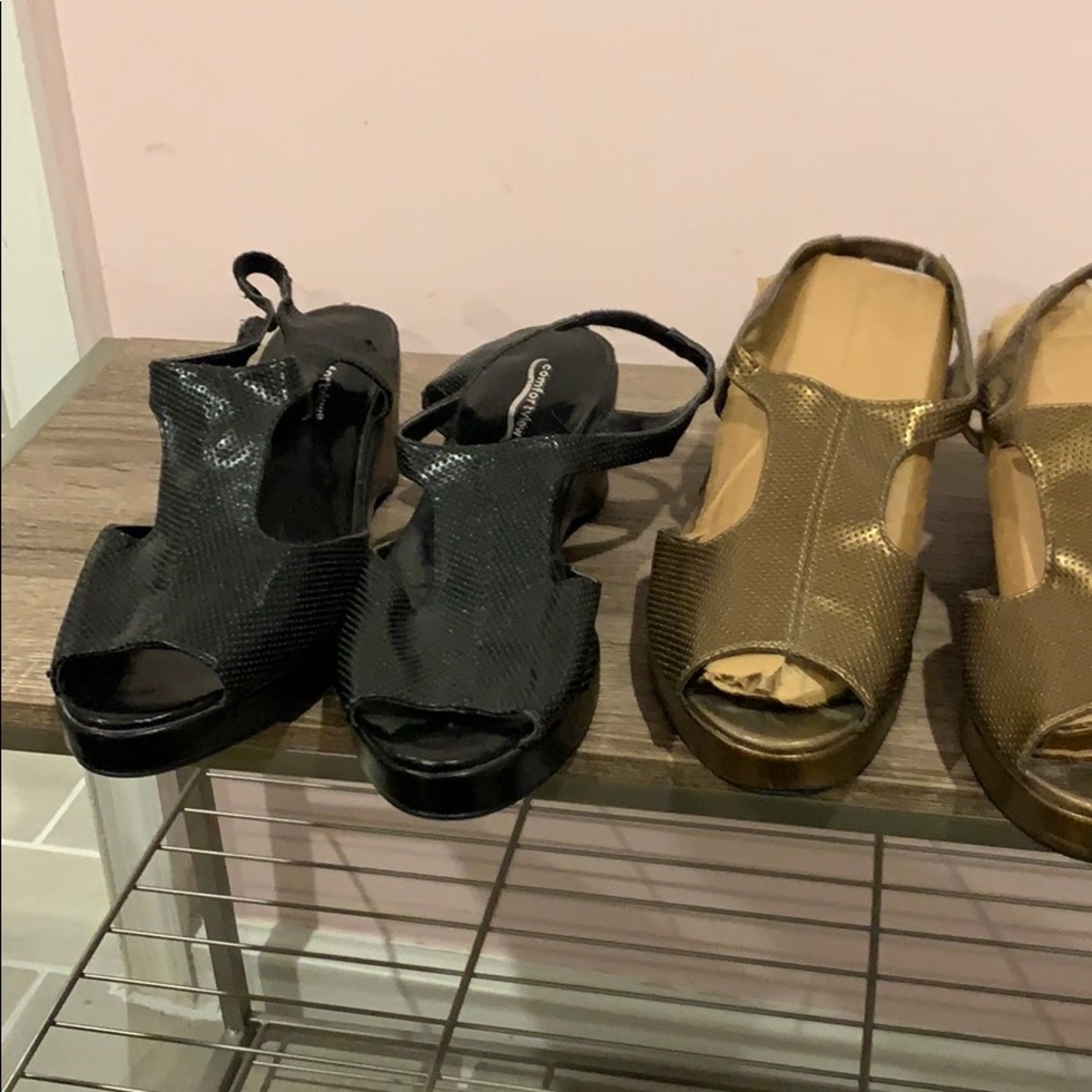 Used really cute Wedge platform sandals
